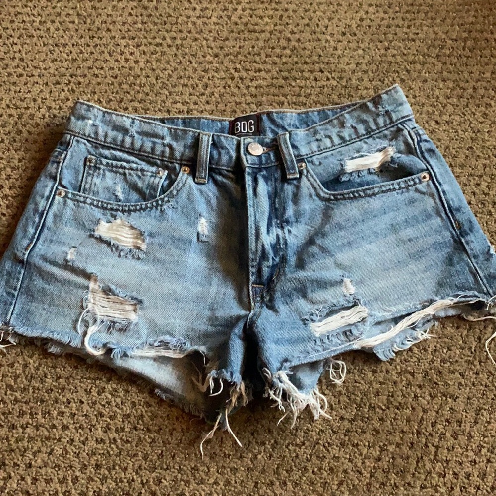 denim shorts size 26